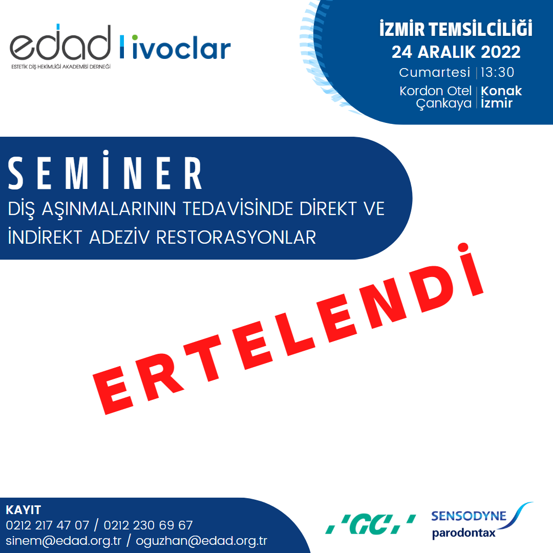 24-12-2022 İzmir Program Cancelled